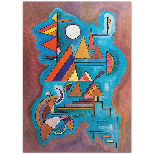 Wassily Kandinsky Standing Art Print