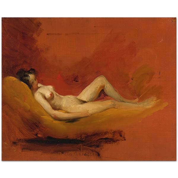 William Etty Study Of A Female Nude Art Print