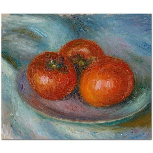 William Glackens Three Tomatoes Art Print