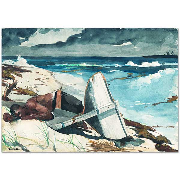 Winslow Homer Fırtına Sonrası Kanvas Tablo